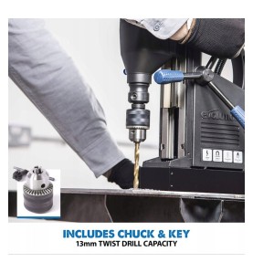 Wiertarka ze stopą magnetyczną Evolution S28 MAG Heavy Duty + zbieracz wiórów Glob Tools 390mm