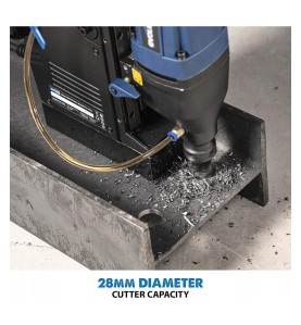 Wiertarka ze stopą magnetyczną Evolution S28 MAG Heavy Duty + zbieracz wiórów Glob Tools 390mm