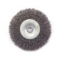 Szczotka druciana fi 65mm z drutu stalowego trzpień fi 6mm Szczotka druciana fi 65mm z drutu stalowego trzpień fi 6mm