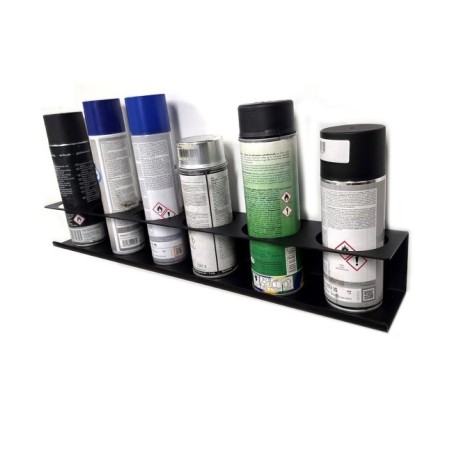Wieszak ścienny GLOB TOOLS na farby w sprayu na 6 sztuk