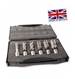 Wiertła trepanacyjne GLOB PREMIUM (Evolution) zestaw 6 sztuk (długie)
