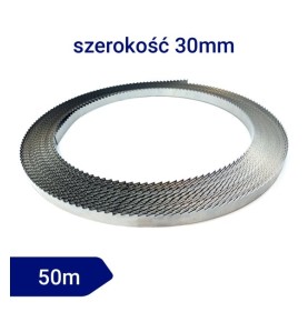 Piła taśmowa do drewna GLOB 30x0,80mm, podziałka 10mm, 50mb