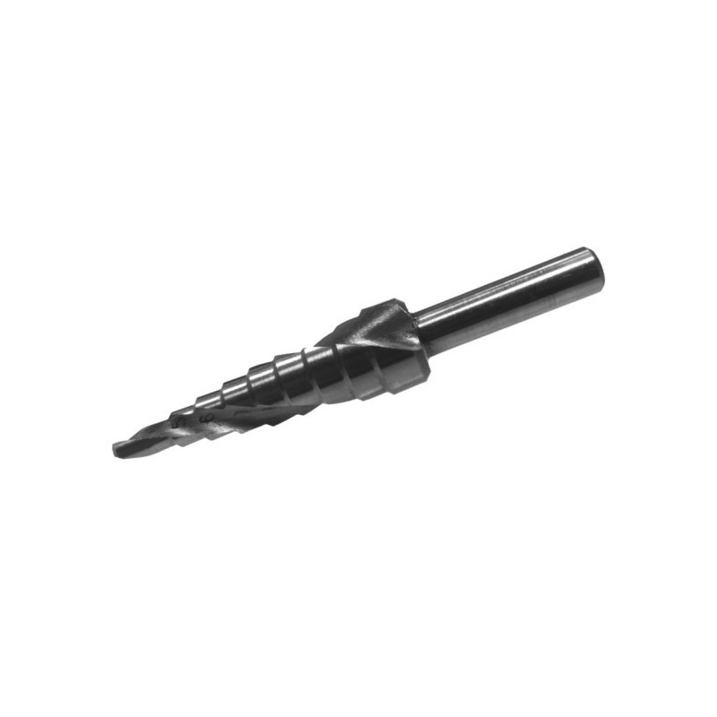 Wiertło stopniowe 4-12. rowek spiralny. skok 1 mm
