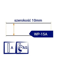 Nóż taśmowy nieostrzony WP15A szerokość 10mm