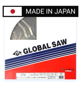 Piła tarczowa do cięcia aluminium GLOBAL SAW 305 x 2,8/2,2 x 25,4mm / 100z CERMET JAPAN