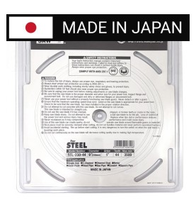 Piła tarczowa do cięcia stali GLOBAL SAW 230 x 25,4mm / 44z CERMET JAPAN