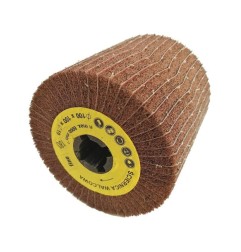 Ściernica walcowa listkowa  kombi 100x100x19mm Satyniarka