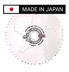 Piła tarczowa do cięcia drewna i płyt meblowych GLOBAL SAW 165 x 1,5 x 20mm / 50z JAPAN