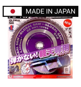 Piła tarczowa do cięcia cienkiej stali GLOBAL SAW 180 x 1,4/1,2 x 20mm / 56z CERMET JAPAN