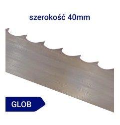 Piła taśmowa trakowa do drewna GLOB szerokość 40mm, podziałka 22,25mm