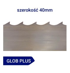 Piła taśmowa trakowa do drewna GLOB PLUS szerokość 40mm, podziałka 22,25mm