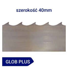 Piła taśmowa trakowa do drewna GLOB PLUS szerokość 40mm, podziałka 22,25mm