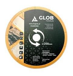 Tarcza diamentowa GLOB  Ceramika