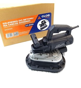 Szlifierka do betonu na tarcze 3x100mm GLOB TOOLS GT-8230 2450W