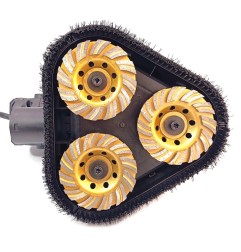 Szlifierka do betonu na tarcze 3x100mm GLOB TOOLS GT-8230 2450W