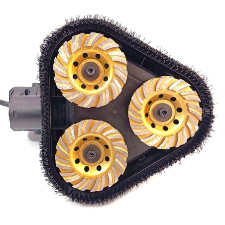 Szlifierka do betonu na tarcze 3x100mm GLOB TOOLS GT-8230 2450W